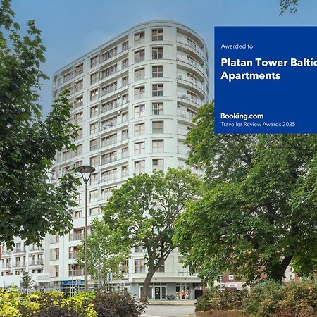 Platan Tower Baltic & More Apartments Свиноуйсьце Экстерьер фото